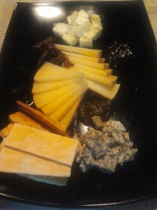 Quesos y guarniciones