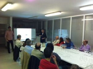 Presentación del acto por Raúl Igual