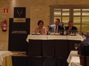 Nuria Gené en hotel Palafox